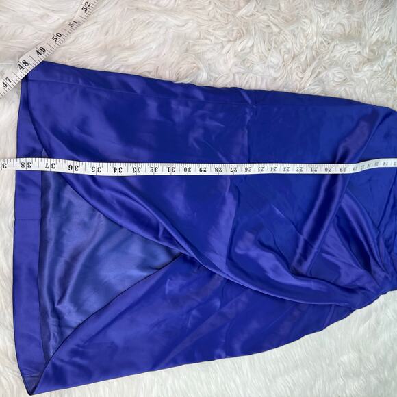 Bardot Jamila Corset Cocktail Dress Cobalt Blue Size 4 NWT - Picture 11 of 16